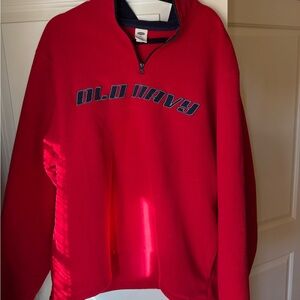 Old Navy Men's Zip-Up Red Sweater